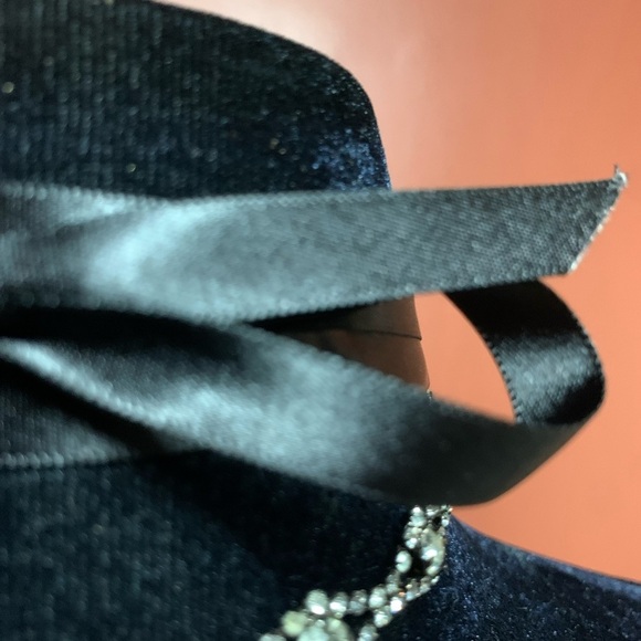 OOAK Jennifer Behr Brooklyn,1 Of A Kind Crystal Bridal Sash, Choker, Hair/ Belt - Picture 10 of 17